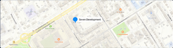Карта Seven Development в 2GIS